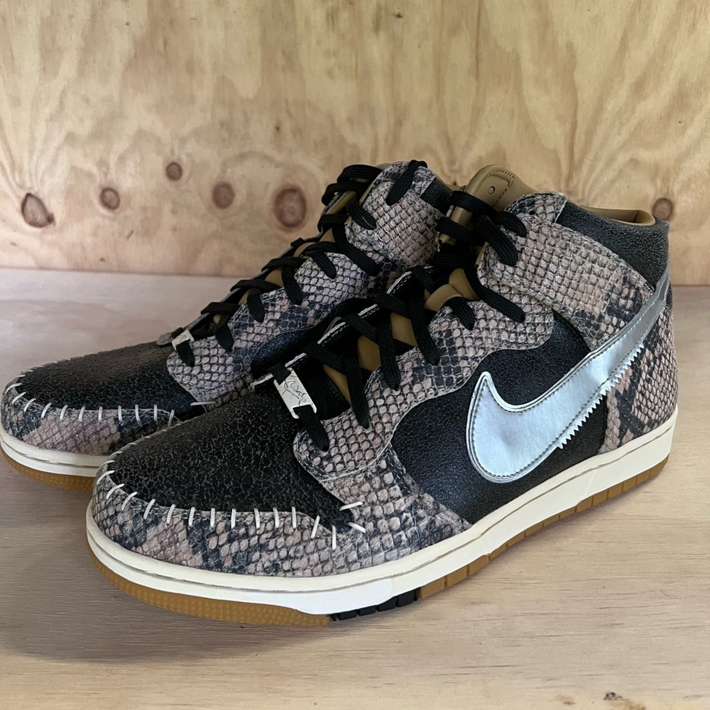 Mens Nike Dunk Hi Comfort “Snakeskin”